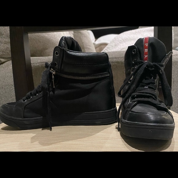 BLACK PRADA SNEAKERS - Picture 5 of 6